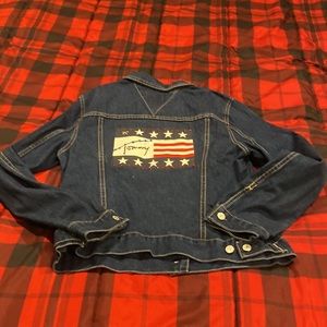 COPY - Tommy Hilfiger Ladies Denim Jacket Size M Like New Condition Rare Decor …
